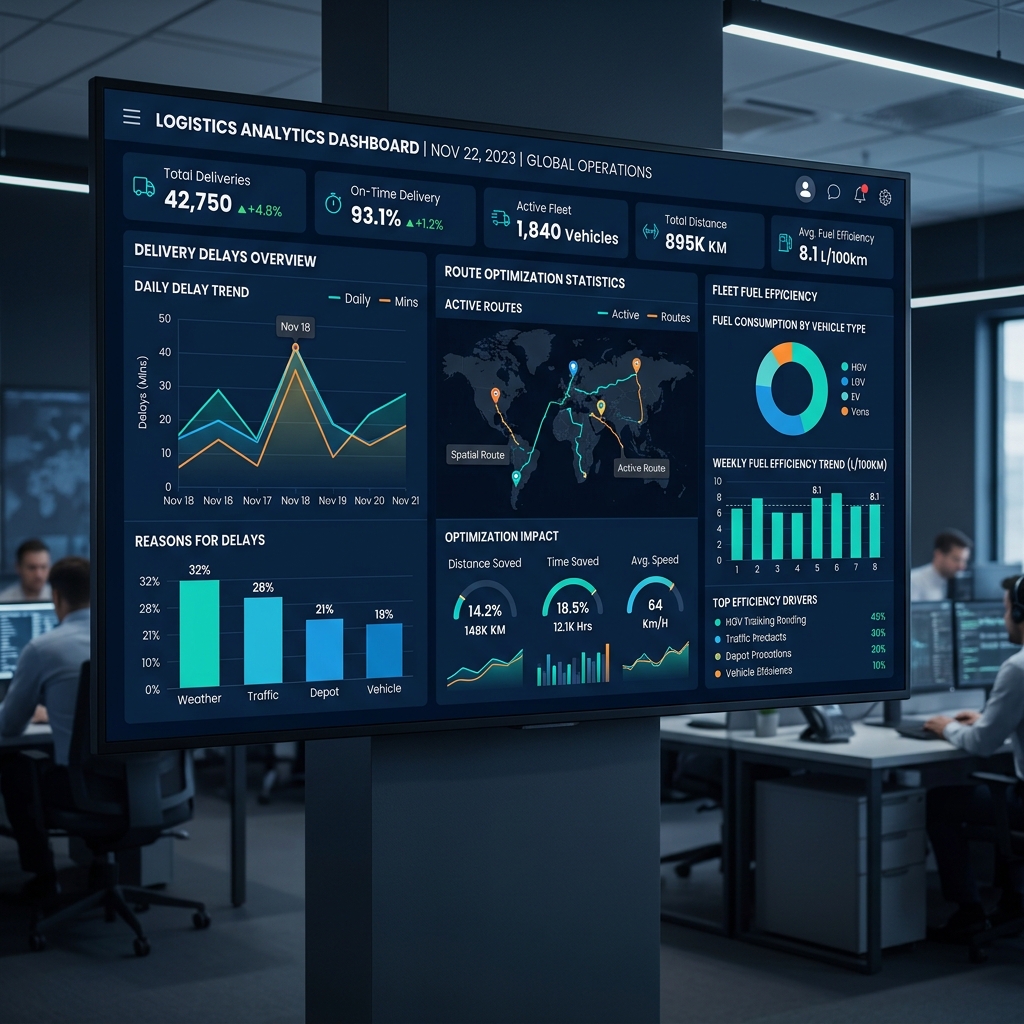 Logistics Analytics Dashboard